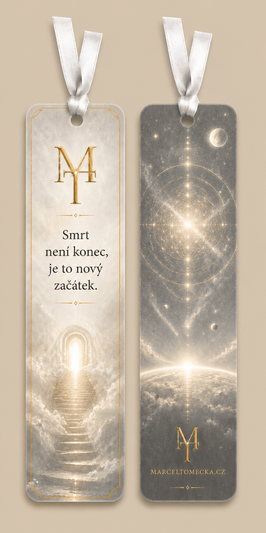 Záložka Marcel Tomečka — Smrt není konec