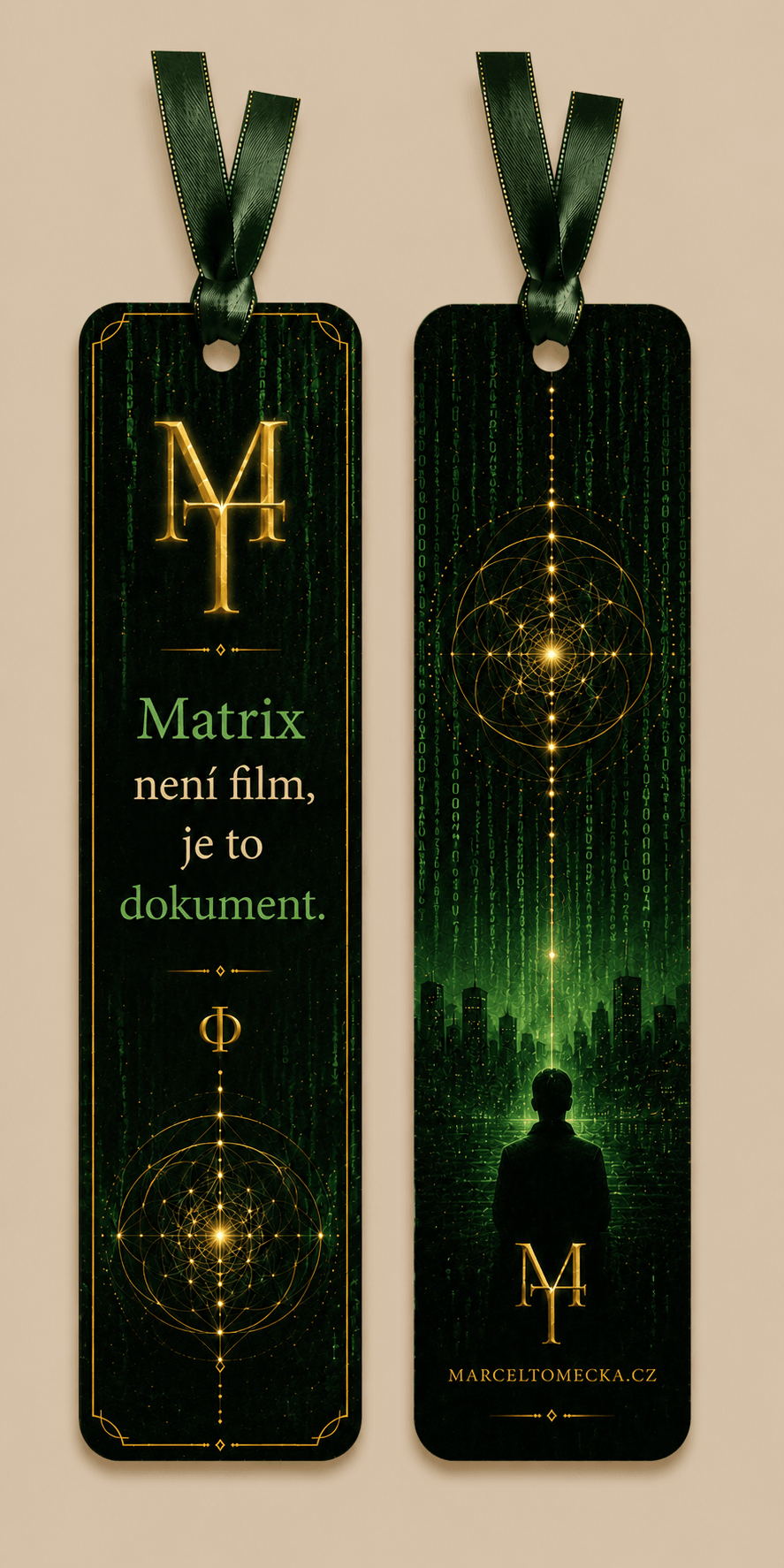 Záložka Marcel Tomečka — Matrix není film